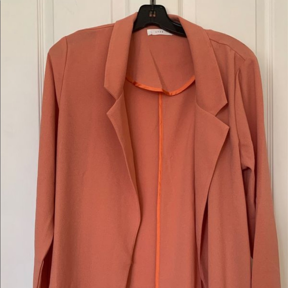 Lush Novak Crepe Blazer (Canyon Clay)